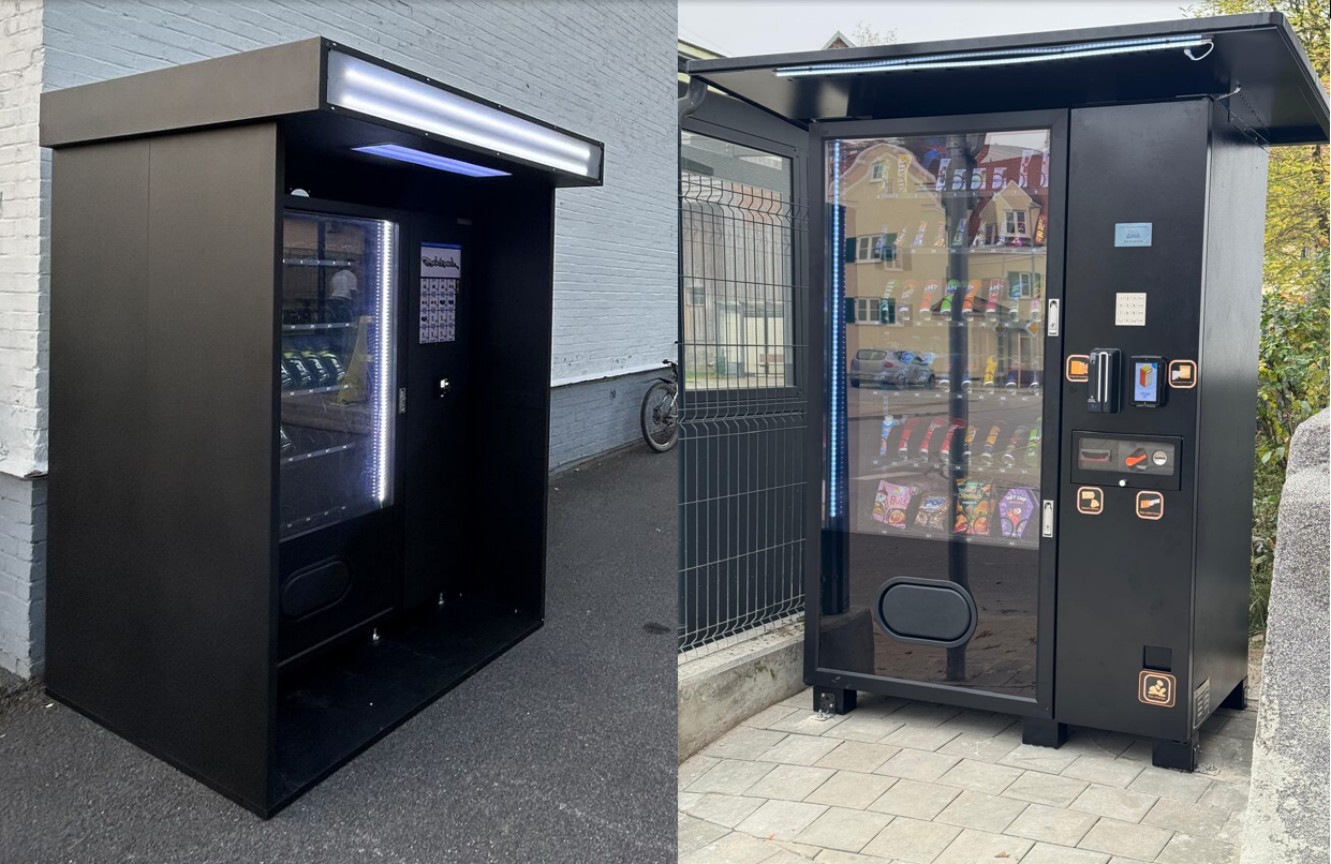 Live Fishing Bait Vending Machine 24/7 Smart Bait Sales Outdoor Retail