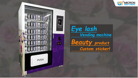 Eyelash hairs vending machine with a cheap price