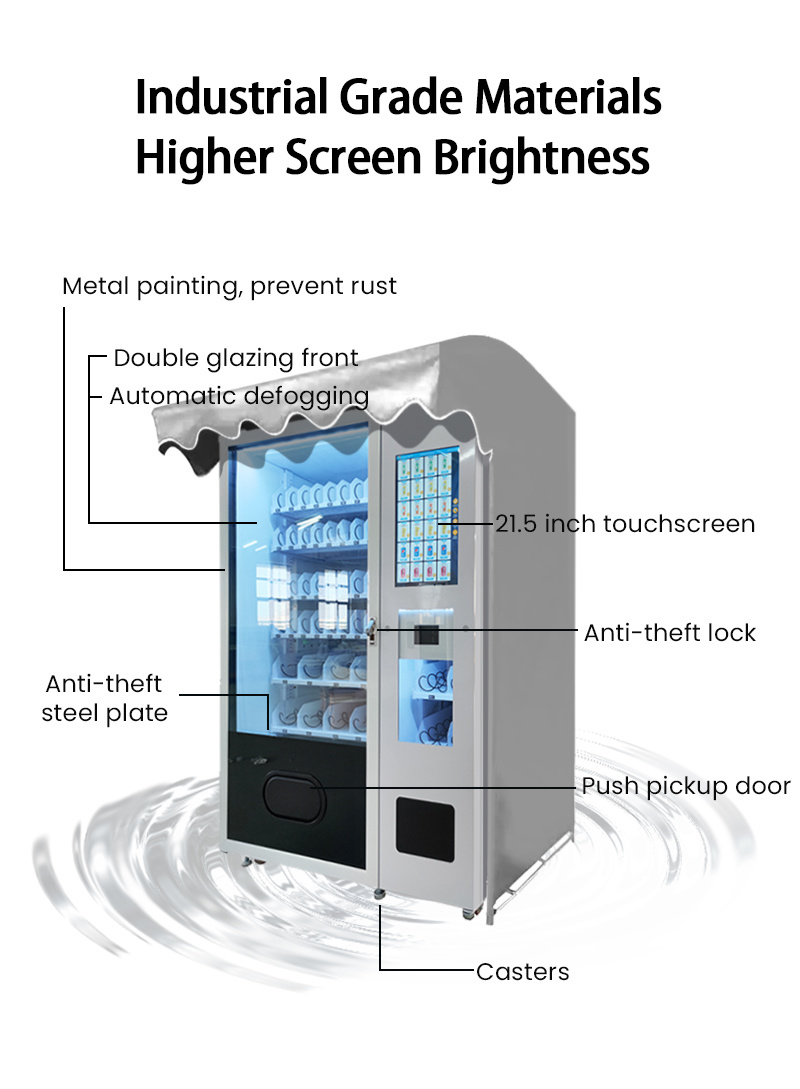 Live Fishing Bait Vending Machine 24/7 Smart Bait Sales Outdoor Retail