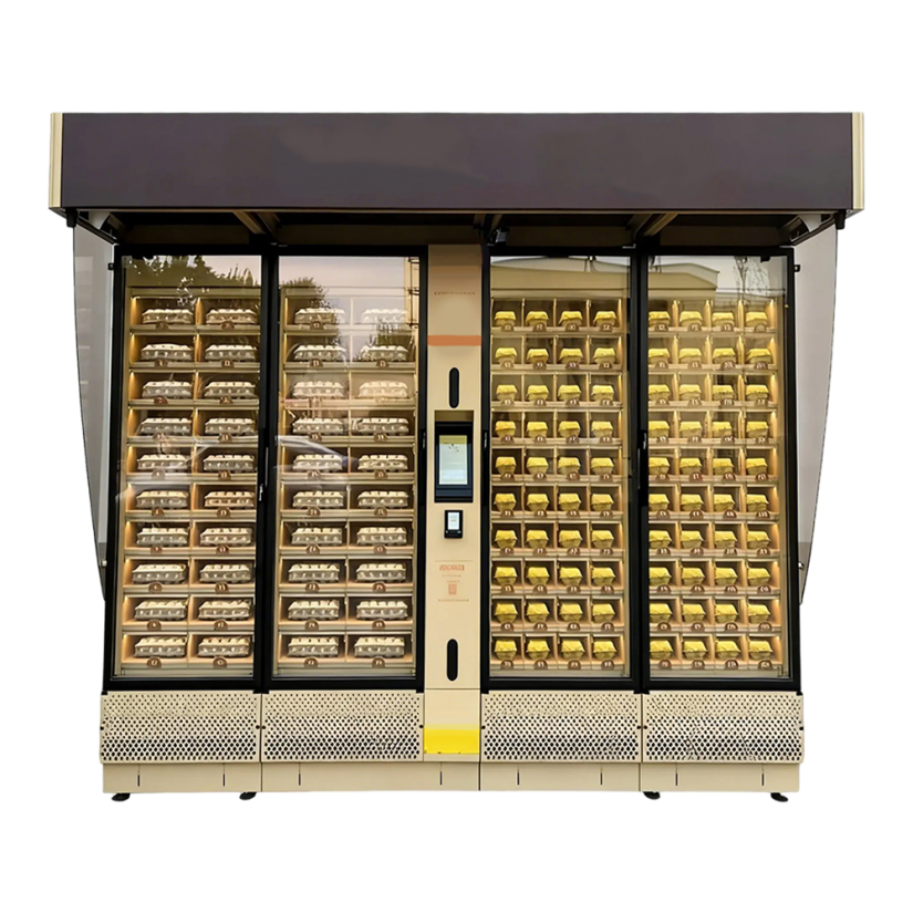 WEIMI Egg Locker Vending Machine with Refrigeration for Egg Ranch Egg Farm