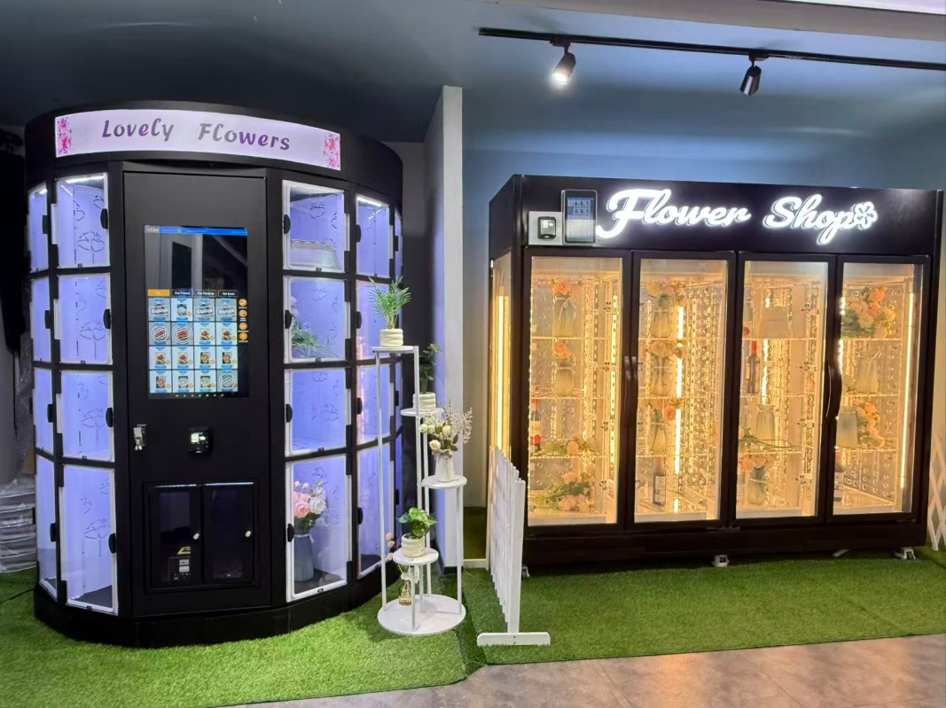 How to Grow Vending Business flower shop vending machine