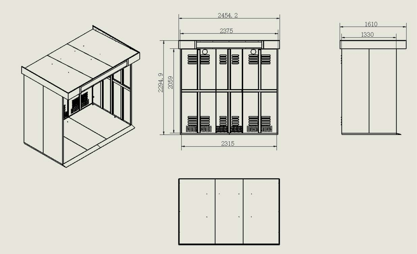 vending machine outdoor cover