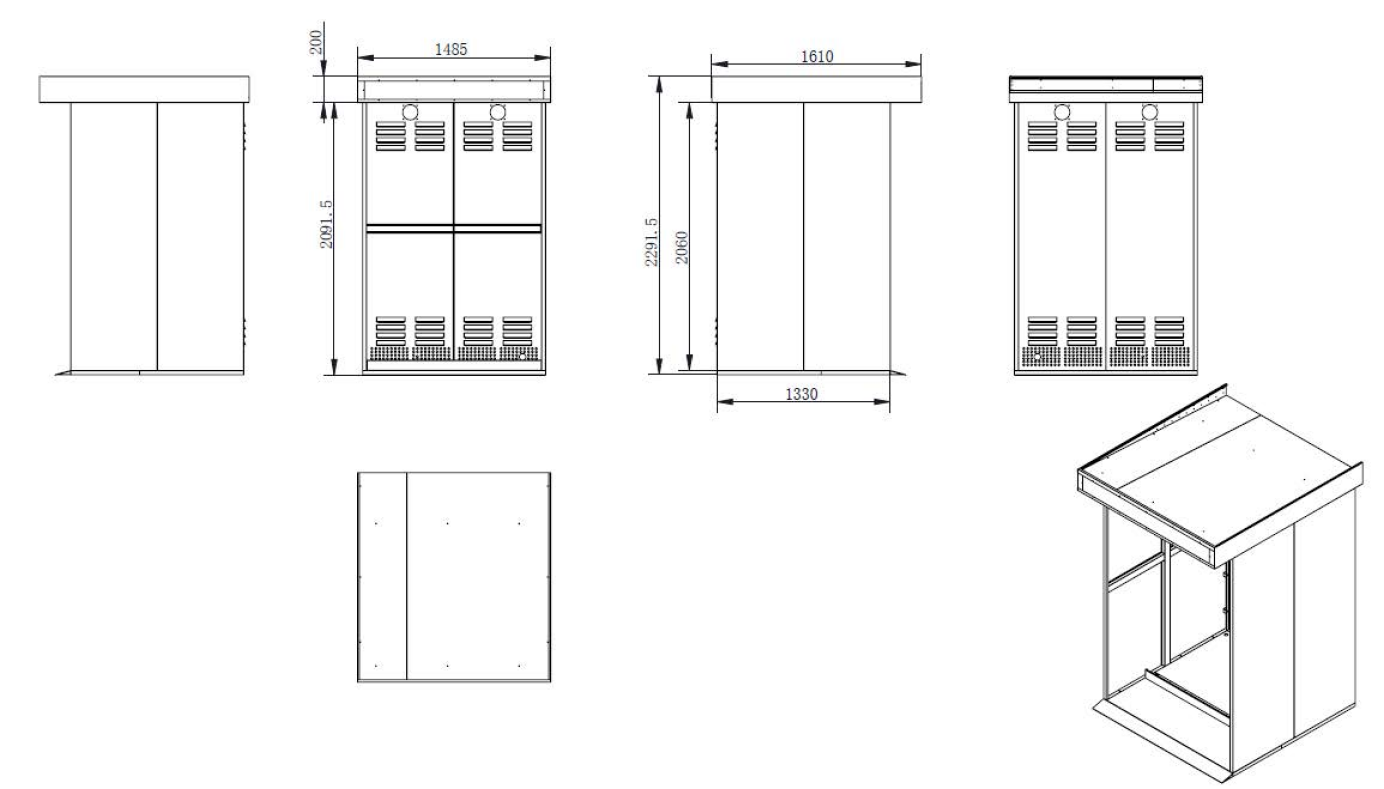 Outdoor Housing for Vending Machine for Sale