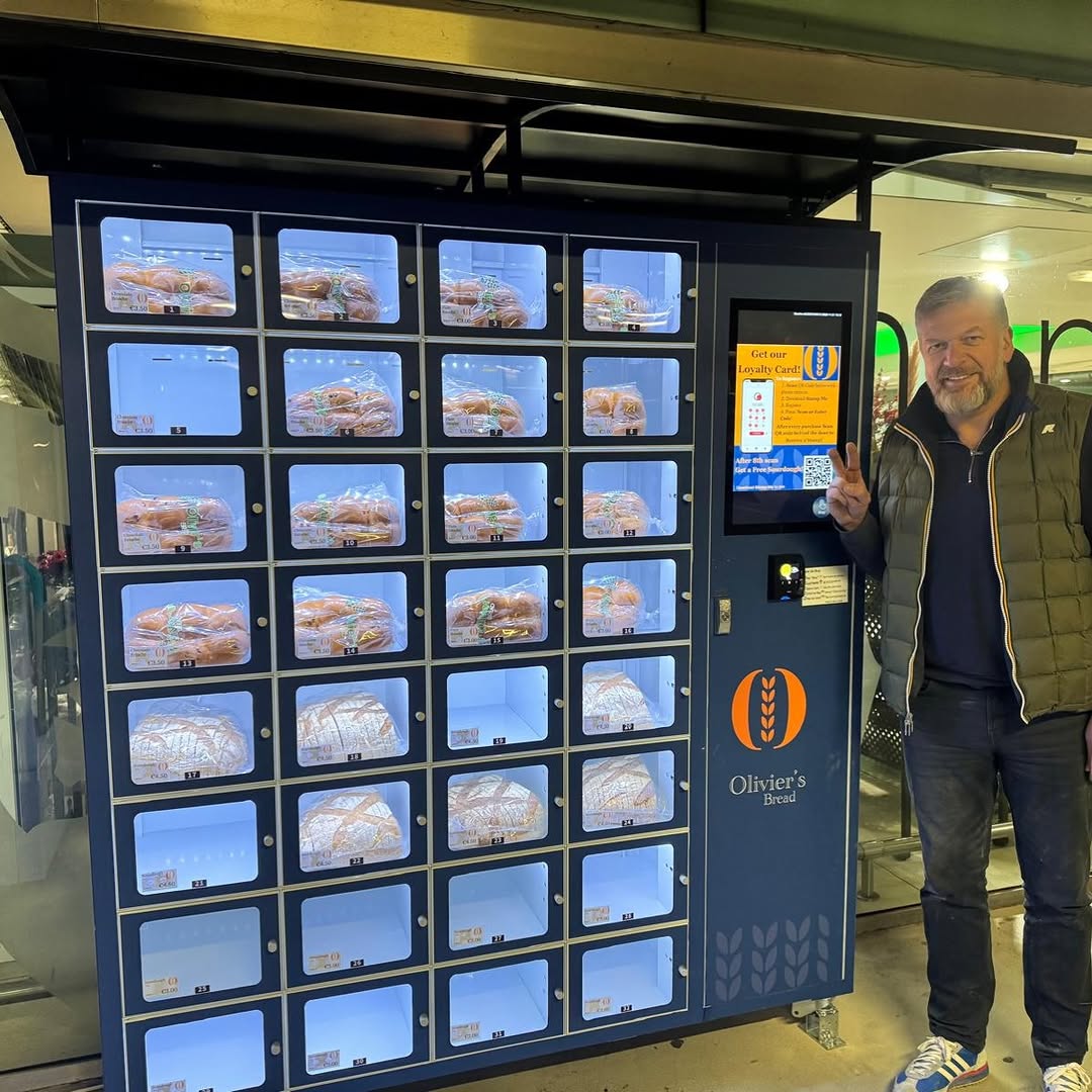 Cake Vending Machine with Online Ordering for Home Bakers in Ireland