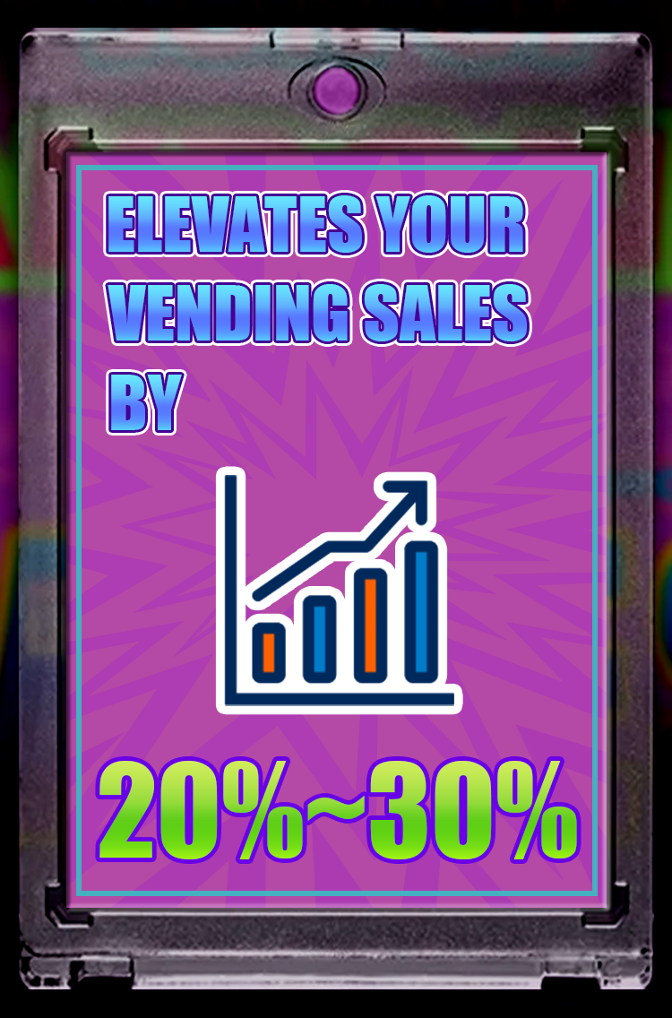 Our weimi card vending machine can elevates your card sales by 20%-30%