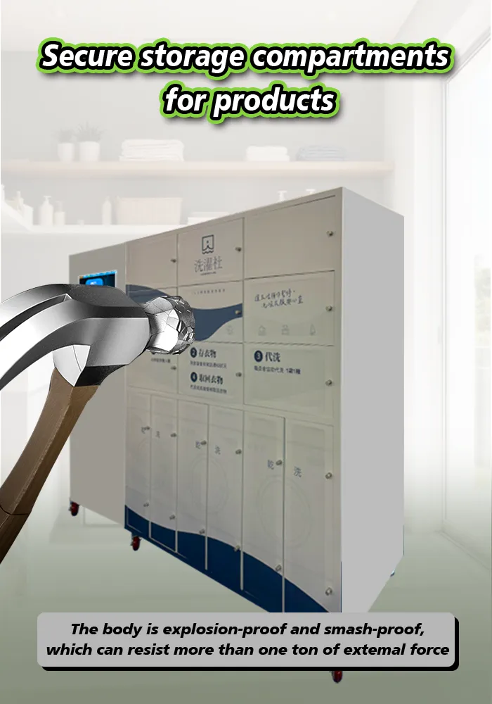 WEIMI Self-Service Laundromat Vending Machine | 24/7 Laundry Wash & Pick-Up