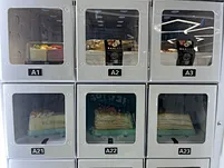 distributore automatico di armadietti refrigerati