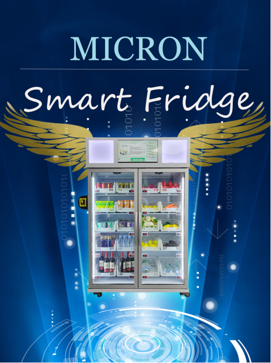 Micron Smart fridge vending machine