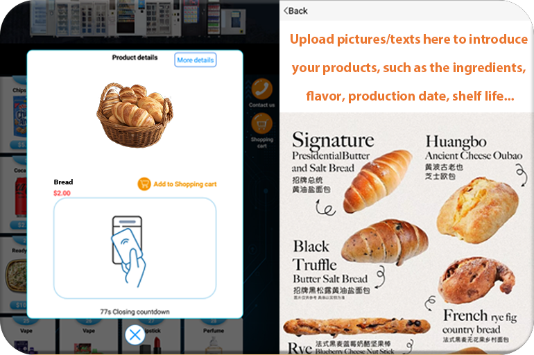 Cake Vending Machine with Online Ordering for Home Bakers