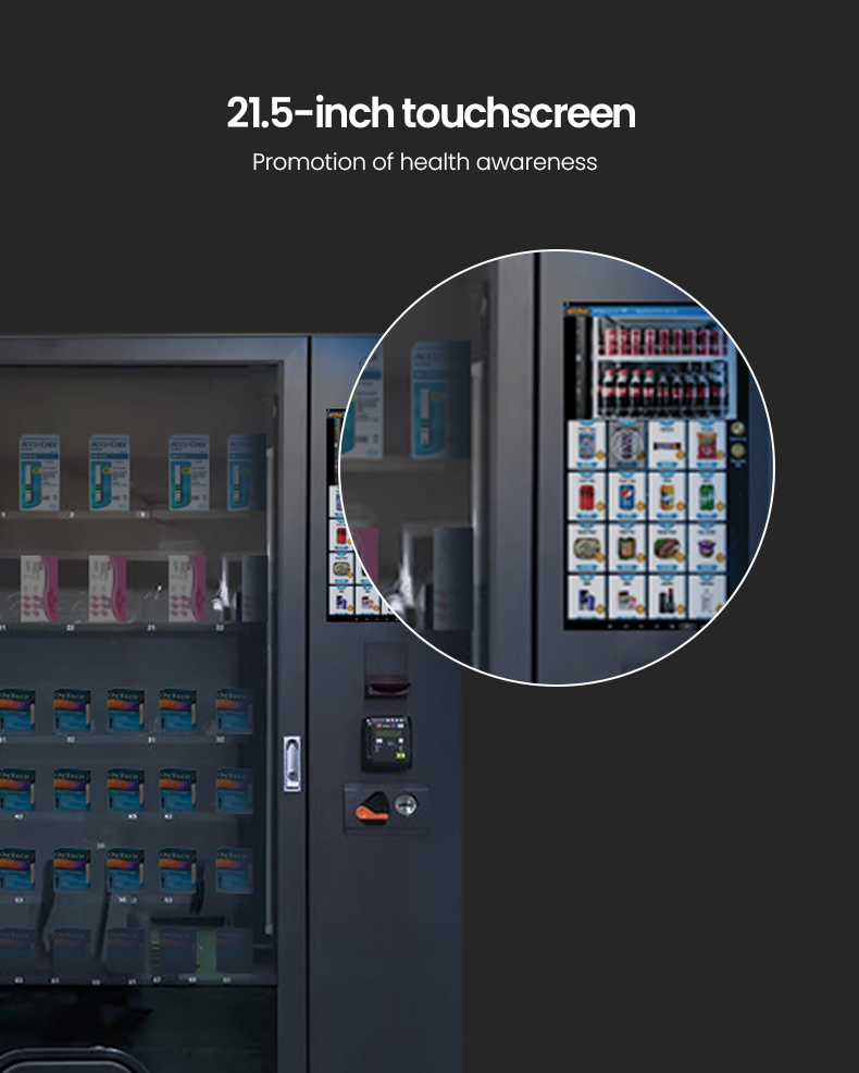 Self-test Kits Vending Machine with ID Authenticator for Covid Test Sexual Health Testing