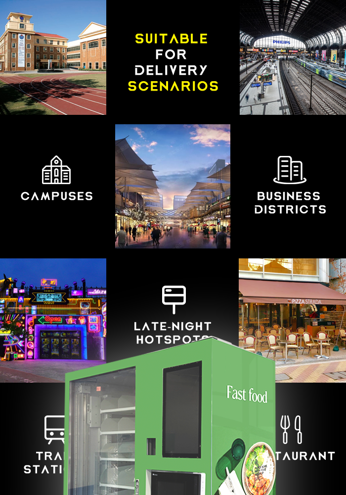 Smart Fast Food Vending Machine to Boost Sales and Maximize Profits