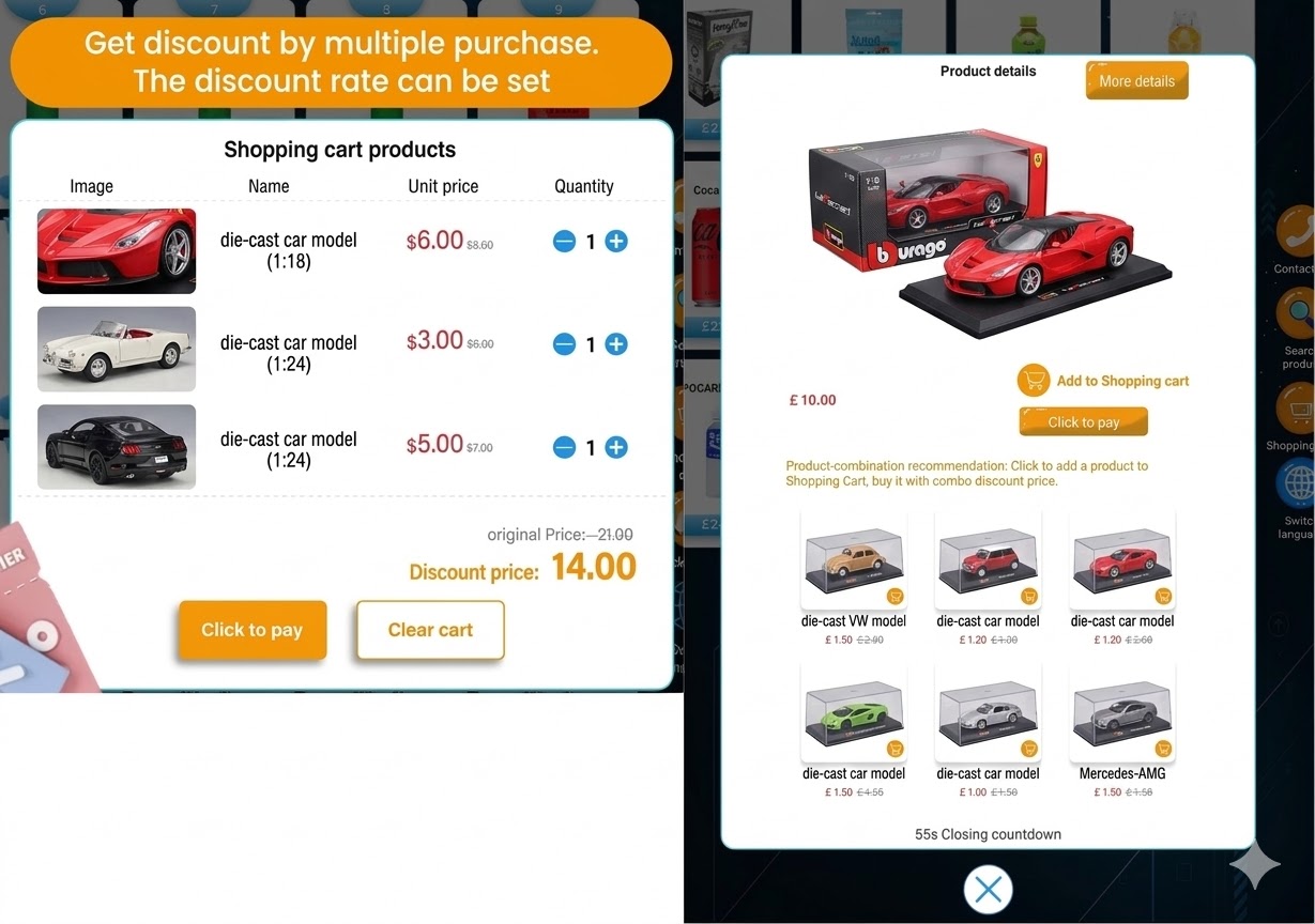 Bburago Vending Machine | Automated Die-Cast Model Car Retail Solutions