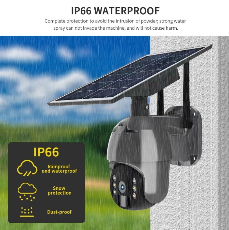 4G Solar Energy Cameras