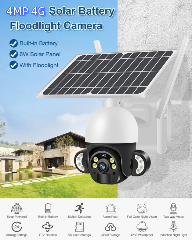 4G Solar Camera
