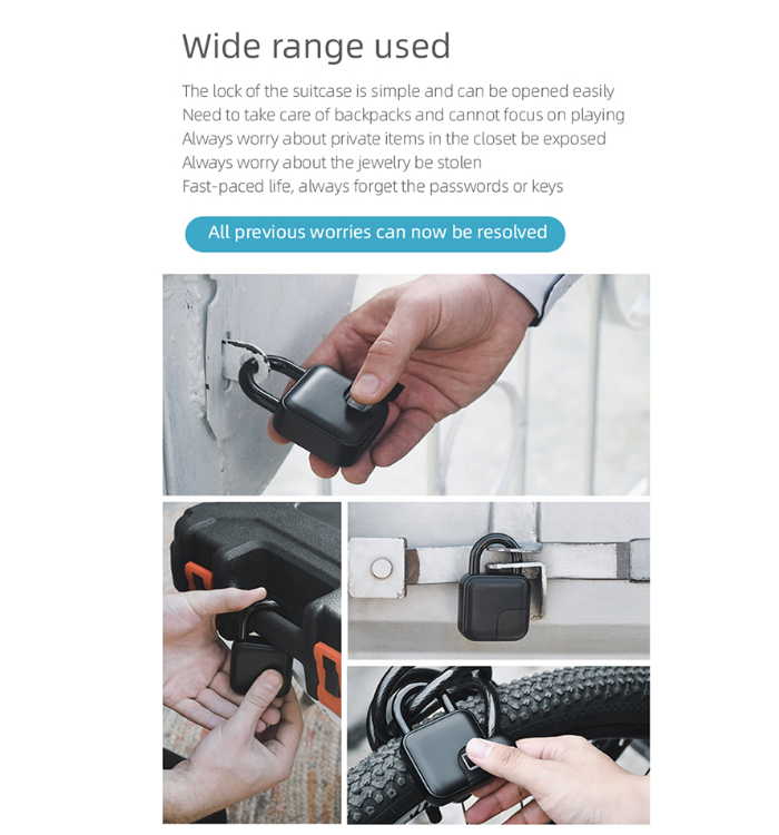 Fingerprint Padlock