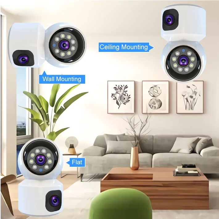 V380 Dual Lens WiFi Camera
