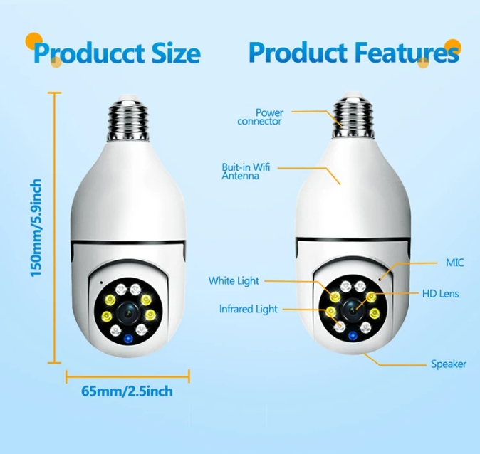 Smart Bulb Camera
