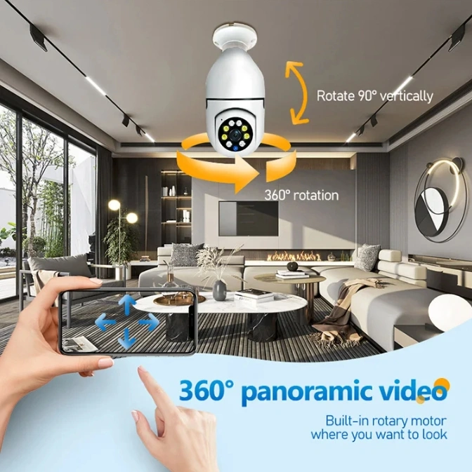 Indoor WiFi Bulb Camera