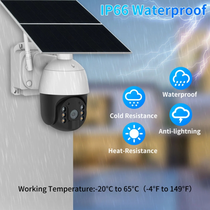 Waterproof Solar Wifi Camera