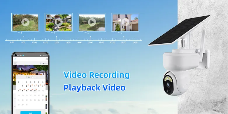 Solar CCTV Security Network Camera