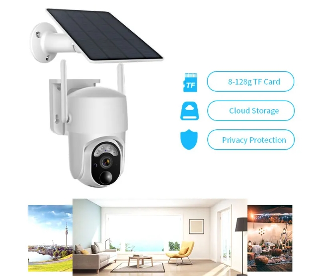 UBOX PTZ camera solar 4g
