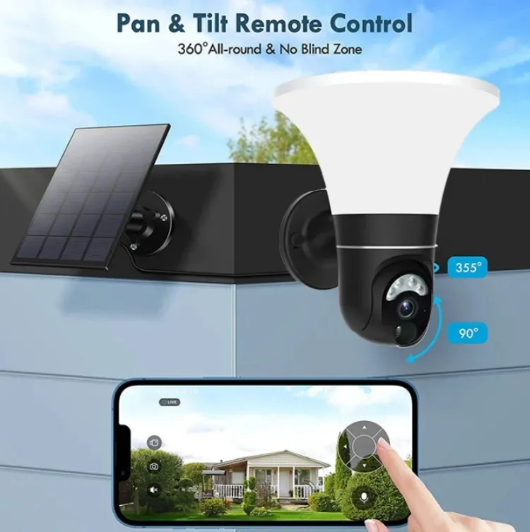 UBOX Solar wifi security camera