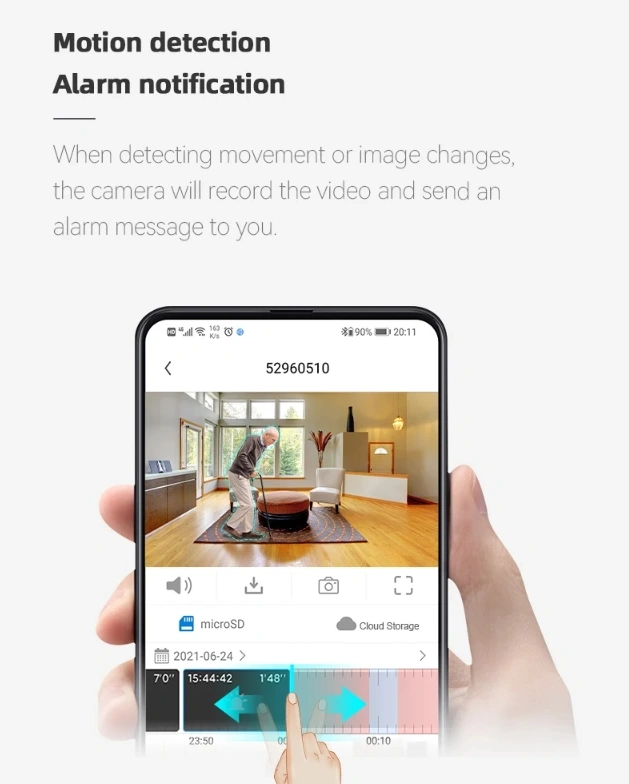 V380 Wifi Indoor Cctv Camera