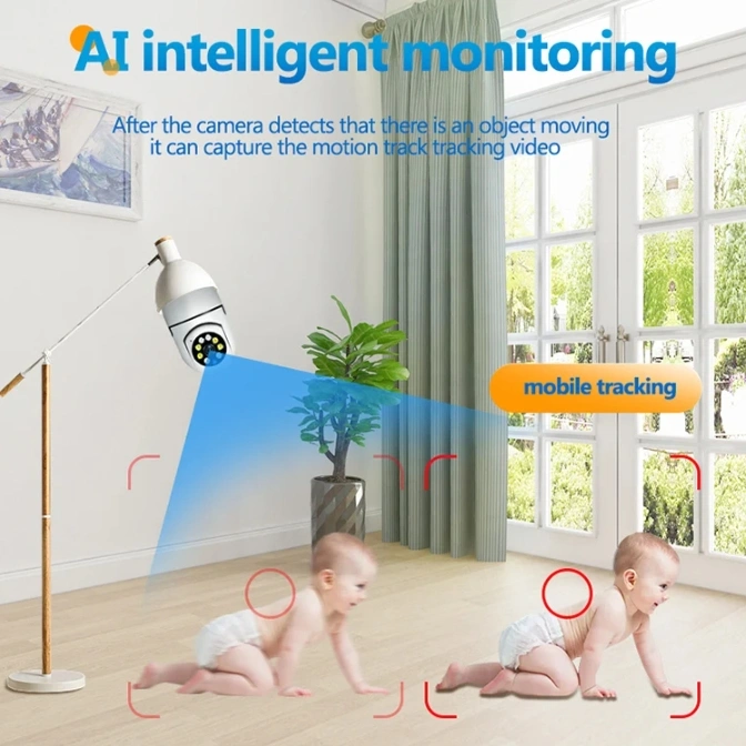 V380 PRO Indoor WiFi Bulb Camera