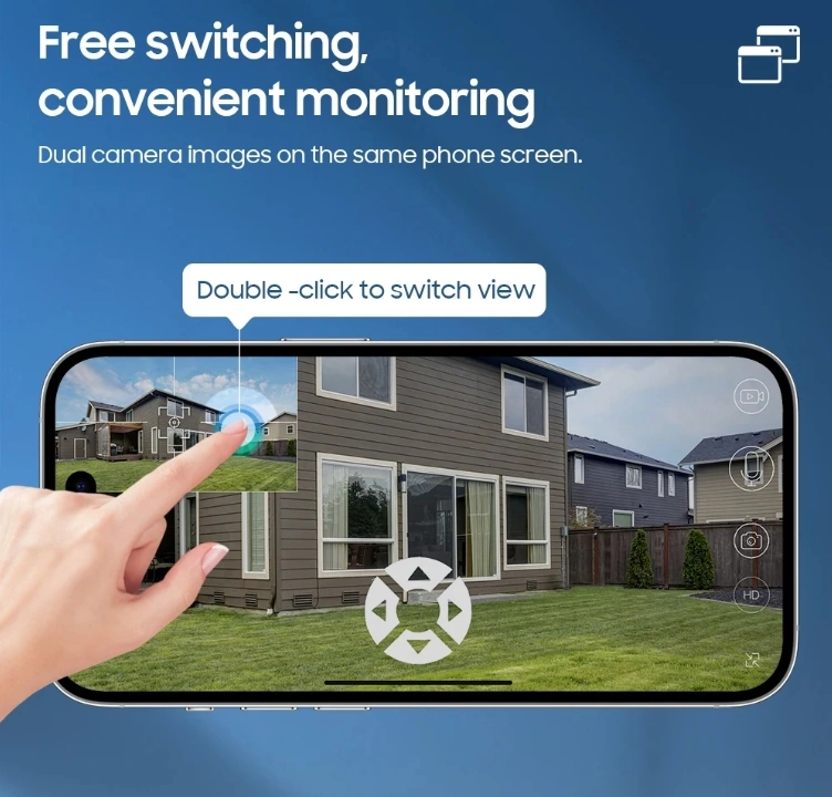 4MP ubox 4g solar camera