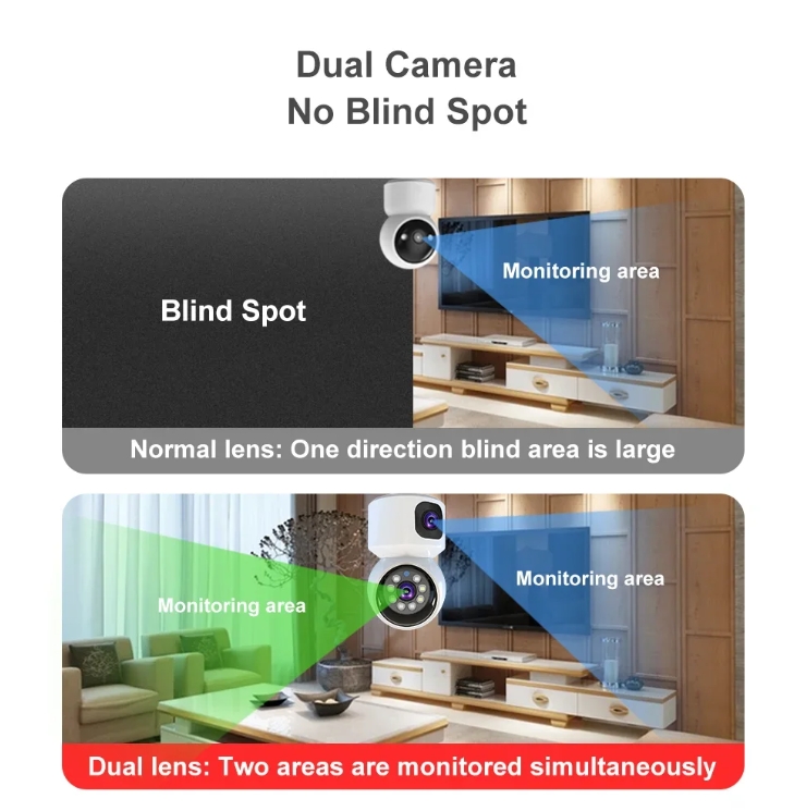 V380 PRO Dual Lens WiFi Camera