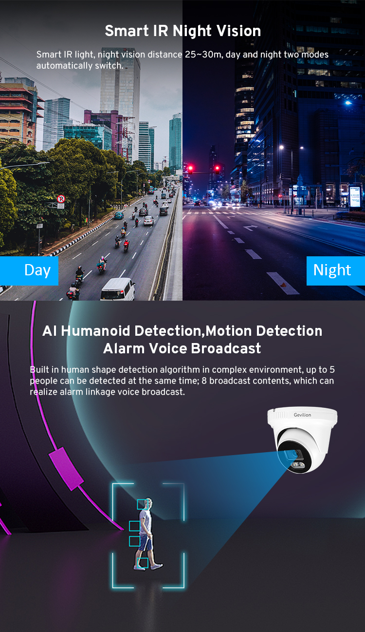 POE Outdoor Security Cameras