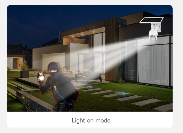 4G Dual Lens PTZ Camera