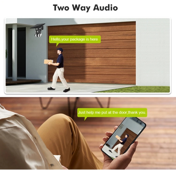 WIFI Solar Power PTZ Camera