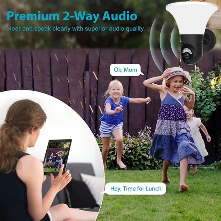 Courtyard Solar Camera Ubox APP