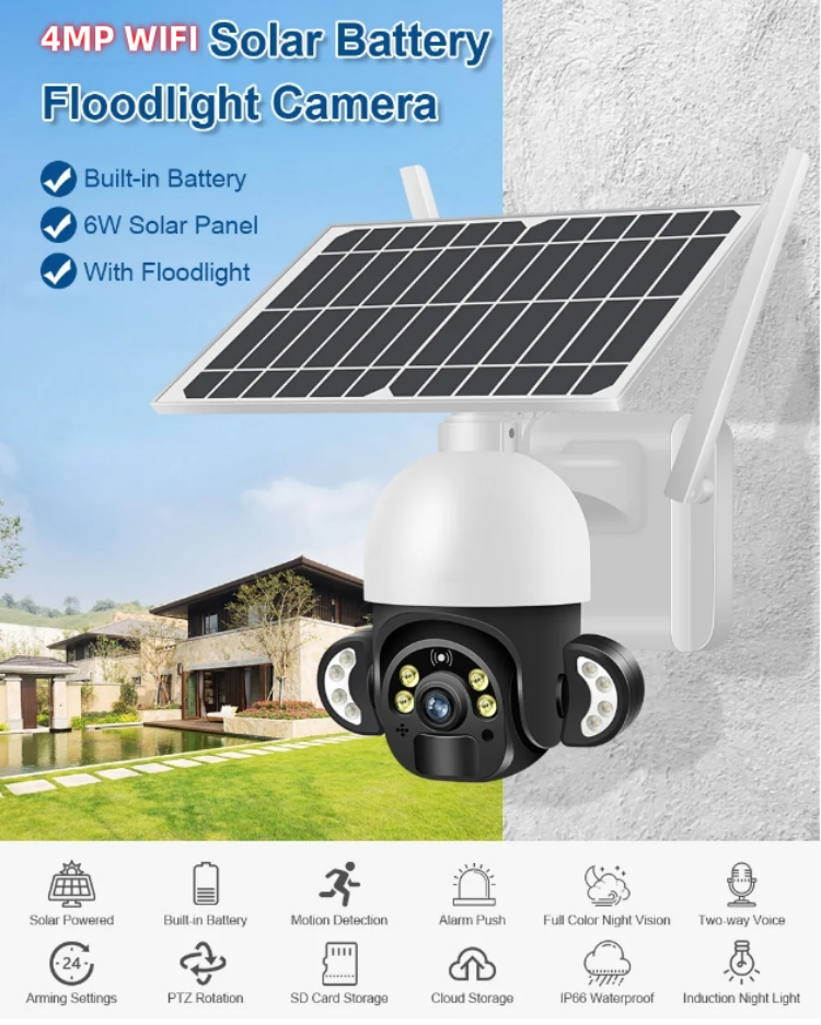 Solar Cctv Camera