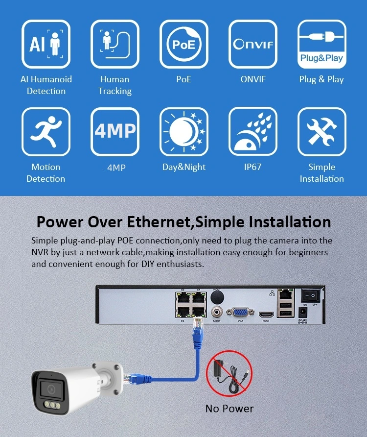 8CH Surveillance Cameras System