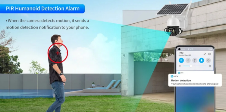 UBOX Solar Cctv Camera