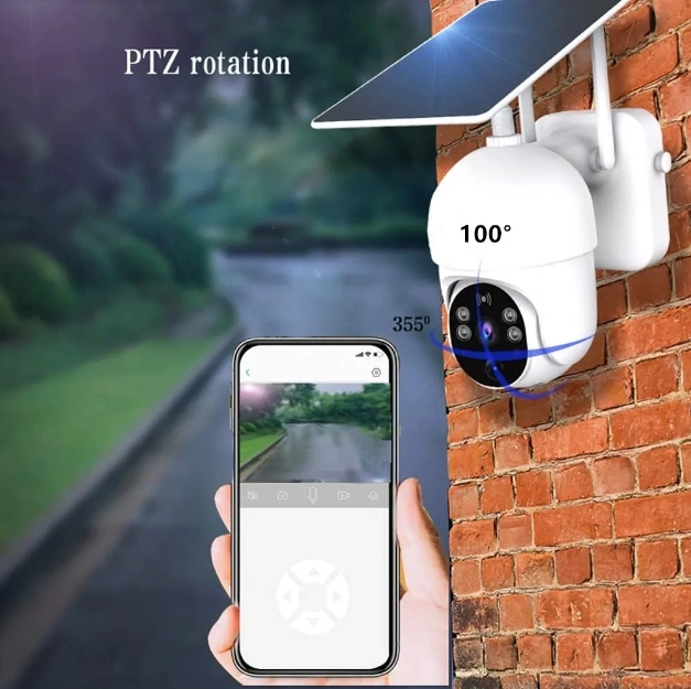 ptz solar camera