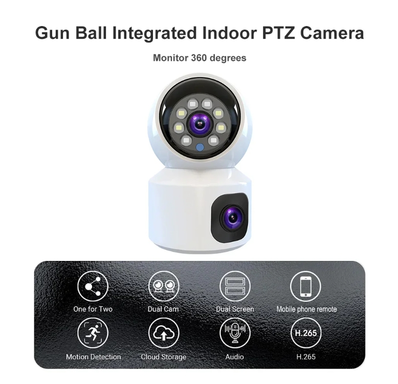 Dual Lens WiFi Camera
