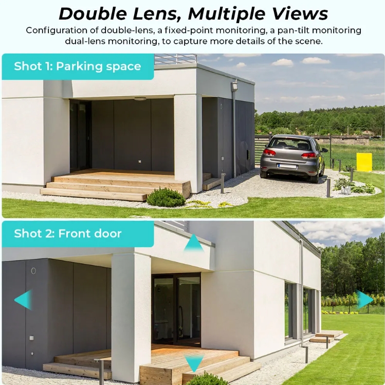 2MP 4G Dual Lens PTZ Camera