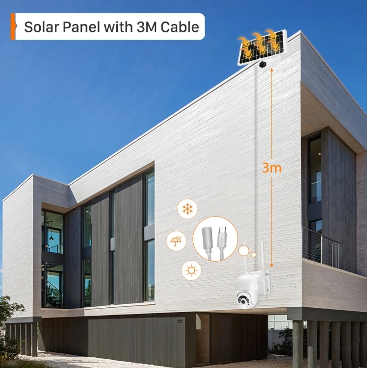 UBOX Solar Power Camera Wifi