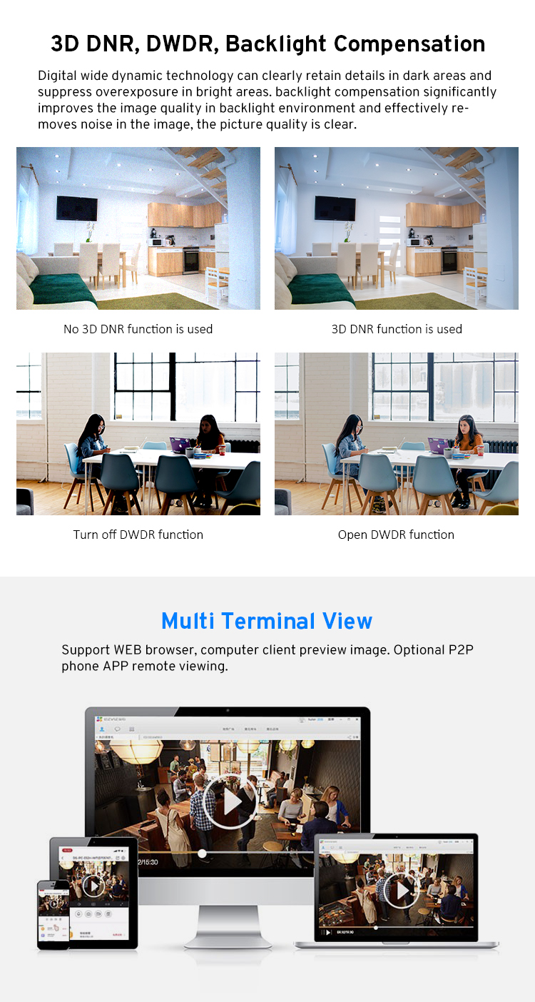 2 MP Outdoor Security Cameras