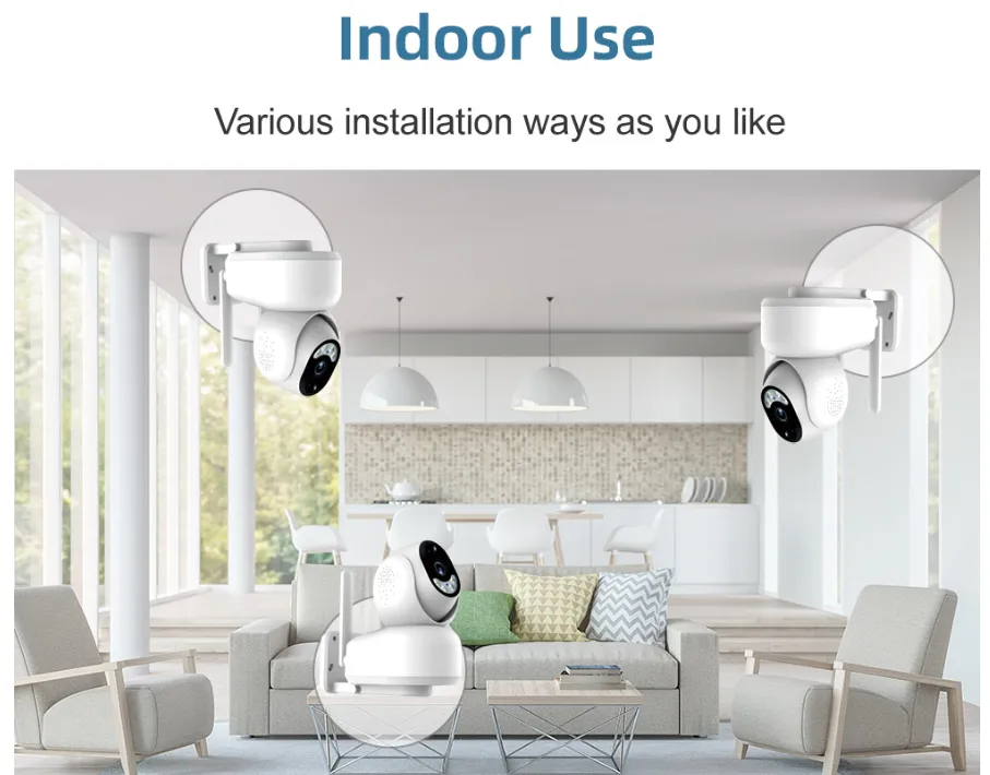 Solar CCTV Security Network Camera