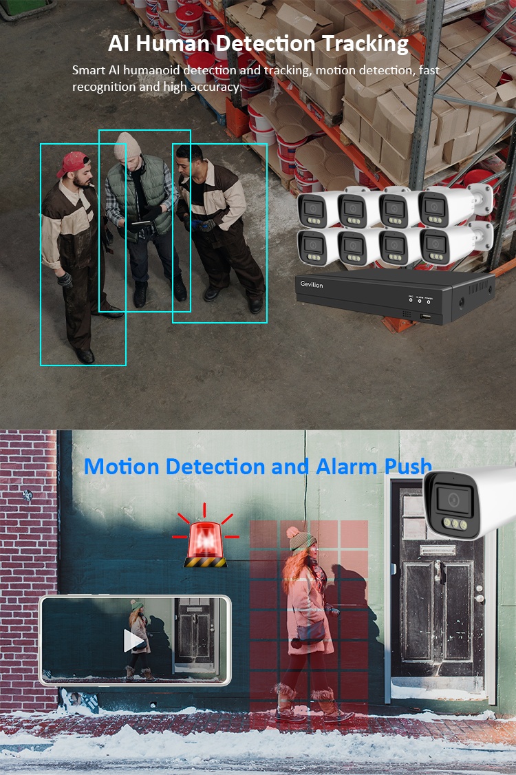 16 Channel POE Camera System