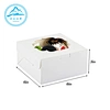 White Bakery Boxes With Window