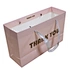 custom 100 piece decorative door gift paper bag with handles bags