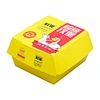 Custom Recyclable Disposable Paper Packaging Box Sushi Takeaway Paper Box with Divider Section