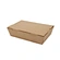 Customizable disposable packaging kraft whiteboard takeaway food paper box supplier
