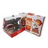 White Kraft Pizza Box Custom Logo Printed Empty Corrugated Cardboard Box For Pizza