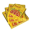 2022 China Wholesale Cheap Custom Logo Printed  All Size 9 10 11 12 14 18 Inch Corrugated Kraft Paper Pizza Boxes